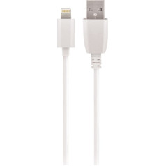 Maxlife cable USB - Lightning 3,0 m 2A white