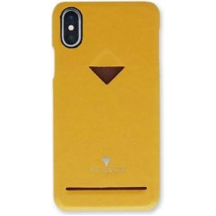 VixFox Card Slot Back Shell for Iphone X/XS mustard yellow