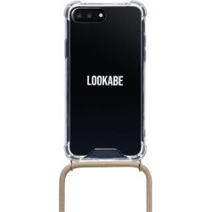 Lookabe Necklace iPhone 7/8+ gold nude loo007