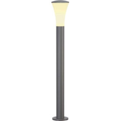 SLV 228925 ALPA CONE 100 standarta lampa, akmens pelēka, E27 ESL, max, 24W, IP55, Alumīnijs, pelēks, , , 112 x 20 cm