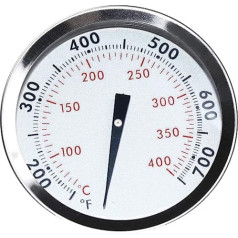DOZYANT 67088 termometrs ar atloku nomaiņu Weber Genesis 300. sērijas grilu (2007-2016) un Summit (2005-2016) modeļiem, 2–3/8 collu diametra termostats aizstāj Genesis E/S-310, E/S-37 630 Weber 333