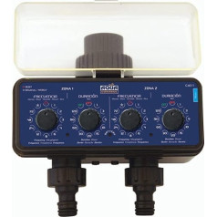 Aqua Control C4011 - Garden Watering Programmer - For All Types of Taps - With 2 Separate Outlets