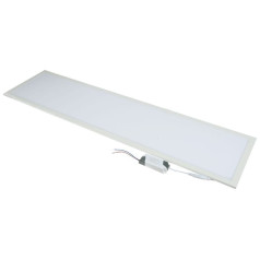 LED griestu panelis 120x30 60w lampa slim coffer 6000k auksts