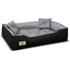 AIO Prestige gulta 130x100 / 145x115cm pelēka un melna