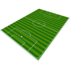 TYKTZXY Futbola Paklājs Futbols, Izpriecas Mājas Dekors Spēļu paklājiņš pusaudžu istabai Zēni Meitenes Sports Tematiskā telpa Zaļš 80 x 120 cm