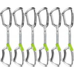 Climbing Technology Atsaites komplekts 6x Lime Set DY 12cm  GREY/TURQGRE