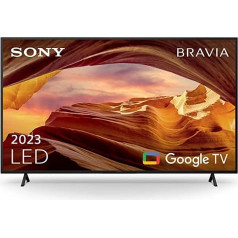 Sony BRAVIA | KD-43X75WL | LED | 4K HDR | Google TV | ECO Pack - unser Nachhaltigkeitskonzept | BRAVIA CORE | Šaura rāmja dizains |