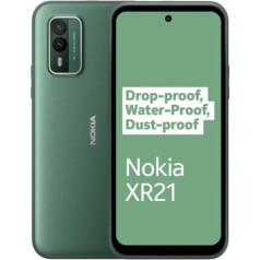 Nokia XR21 5G 128GB/6GB RAM ar divām SIM kartēm priežu zaļš