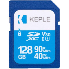 128GB SD Class 10 High Speed Memory Card for Nikon D3100, D3300, D3400, D5100, D5300, D5500, D5600, D7100, D7200, D7500, D610, D750, D810, D850, D810A UHS-1 U1 SDHC