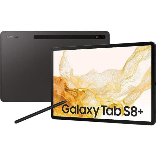 Samsung Galaxy Tab S8+ 12,4 collu 128 GB Antracīts 5G