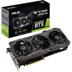 ASUS TUF Gaming GeForce RTX 4070 12GB GDDR6X OC Edition Gaming Graphics Card (NVIDIA GeForce RTX4070 DLSS 3, PCIe 4.0, 1x HDMI 2.1, 3x DisplayPort 1.4a, TUF-RTX4070-O12G-GAMING)