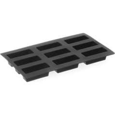 Nepiedegošas silikona cepšanas veidnes 260C MINI-CAKE 176x300mm GN1 / 3 - Hendi 677001