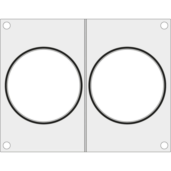 Formas matrica BOKAMA metinātājiem diviem zupas traukiem, diam. 115 mm — Hendi 805923