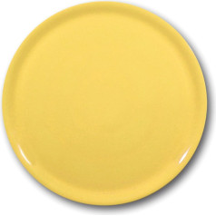 Izturīgs porcelāna picas šķīvis Speciale Yellow 330mm - komplektā pa 6