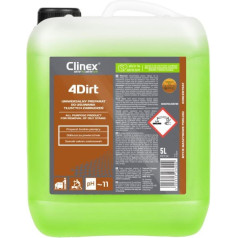 Koncentrēts preparāts taukainu netīrumu noņemšanai CLINEX 4Dirt 5L