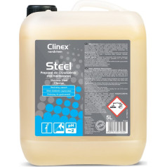 Šķidrums mēbeļu un ierīču tīrīšanai no nerūsējošā tērauda CLINEX Gastro Steel 5L