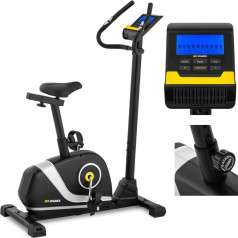 Velosipēds, stacionārs velotrenažieris ar 4 kg LCD spararatu līdz 110 kg