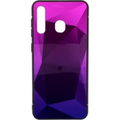 Mocco Stone Ombre Back Case Silikona Apvalks Ar Krāsu Gradientu Priekš Apple iPhone X / XS Violets - Zils