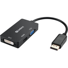 Sandberg 509-11 Adapter DP>HDMI+DVI+VGA
