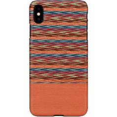 MAN&WOOD SmartPhone case iPhone X/XS browny check black