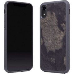 Woodcessories Stone Collection EcoCase iPhone Xr camo gray sto054