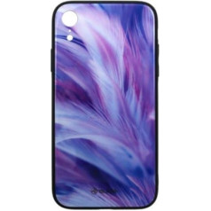 Tellur Cover Glass print for iPhone XR feather