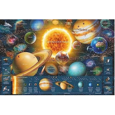 Ravensburger Puzzle 16720 — planētu sistēma — 5000 daļiņu mīkla pieaugušajiem un bērniem no 14 gadu vecuma