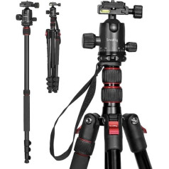 SMALLRIG 3474 kameras statīvs Monopods ar 36 mm 360 panorāmas lodgalvu, profesionāls kameras statīvs ar 15 kg kravnesību, ceļojumiem un darbam