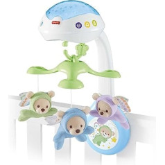 Mattel Fisher-Price 3-in-1 Dream Bear gultiņa mobilais mobilais