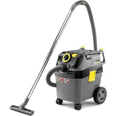 Karcher NT 30/1 Ap Te L mitrais un sausais putekļsūcējs ar ierīces ligzdu 1380 W un 30 l konteineru