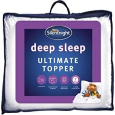 Silentnight Ultimate Deep Sleep Topper, balts, Super King