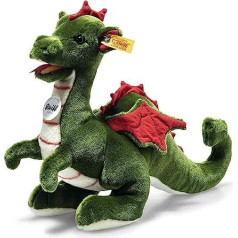 Steiff Rocky Dragon - 32 cm - Mīļa rotaļlieta - Zaļa stāv