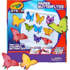 CRAYOLA 74-7445 Paper Butterfly Steam Set, Multi