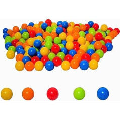 6 cm balls for children ball pit baby balls plastic balls without dangerous plasticisers. 1000