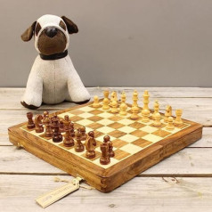 12 Inch Wooden Magnetic Hand Made Motherboard Chess Game