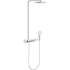 Grohe Smartcontrol Rainshower System dušas sistēma ar termostata maisītāju montāžai pie sienas, 26250LS0