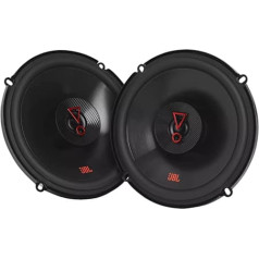 JBL Stage3 627F divvirzienu automašīnas skaļruņu komplekts no Harmana Kardona - 225 vatu automašīnas skaļruņi - 2 gab. Automašīnas HiFi kaste, liela 16 cm - 160 mm - 6,5 collas bez grila vāka