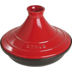 Staub 28cm Čuguna Tagine Cherry Red