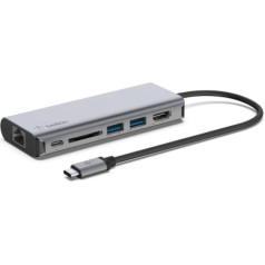 Belkin Usb-c 6-1 vairāku portu adapteris