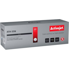 Activejet Ath-35n toneris (HP 35a CB435a, Canon Crg-712 Replacement; Supreme; 1800 lapas; melns)