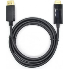 TB Displayport - HDMI kabelis 1,8 m. melns