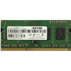 Afox so-dimm ddr3 4g 1333mhz mikronu mikroshēma lv 1.35v afsd34an1l