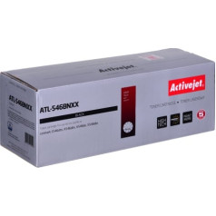 Activejet atl-546bnxx toneris (aizstājējs Lexmark C546u1kg; augstākā līmeņa; 8000 lappušu; melns)