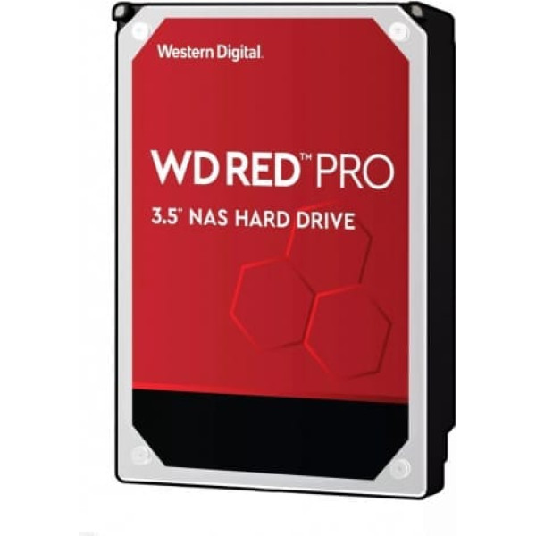 HDD wd red pro wd121kfbx (12 tb; 3,5 collas; 256 mb; 7200 apgr./min.)