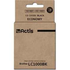 Actis kb-1000bk tinte (brother lc1000bk / lc970bk nomaiņa; standarta; 36 ml; melna)