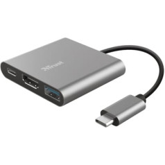 Trust uzticieties Dalyx 3-in-1 usb-c adapterim