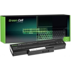 Green Cell Zaļās šūnas akumulators AS06 A32-K72 A32-N71, paredzēts Asus K72 K72J K72F K73SV N71 N71J N73SV X73s 4400mAh 10.8V/11.1V