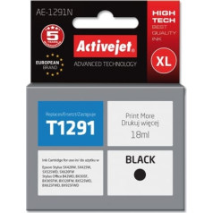 Activejet ae-1291n tinte (Epson T1291 nomaiņa; supreme; 18 ml; melna)