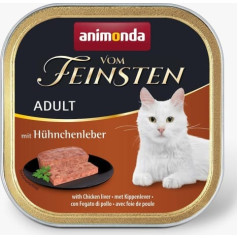 Animonda vom feinsten klasiskā kaķu garša: vistas aknas 100g