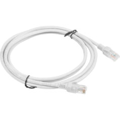 Lanberg Patchcord pcf5-10cc-0200-s (rj45 - rj45; 2m; pelēka krāsa)